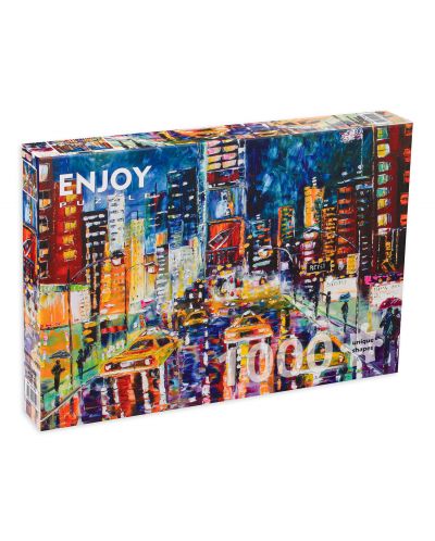 Пъзел Enjoy от 1000 части - Светлините на Ню Йорк - 1
